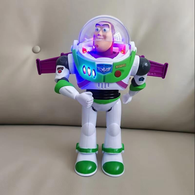Toy Story Buzz Lightyear Model Toys Pixar Electric Walking Robot Doll Action Figure Toy Birthday Gift Toys Model For Children
