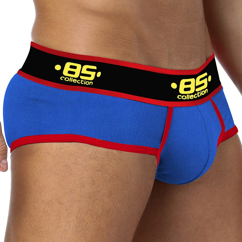 BS 4PC/LOT Men Briefs Sexy Underwear Male Underpants Men's Sexy Breathable Brief Pants Comfortable Men Briefs Underwear Cotton