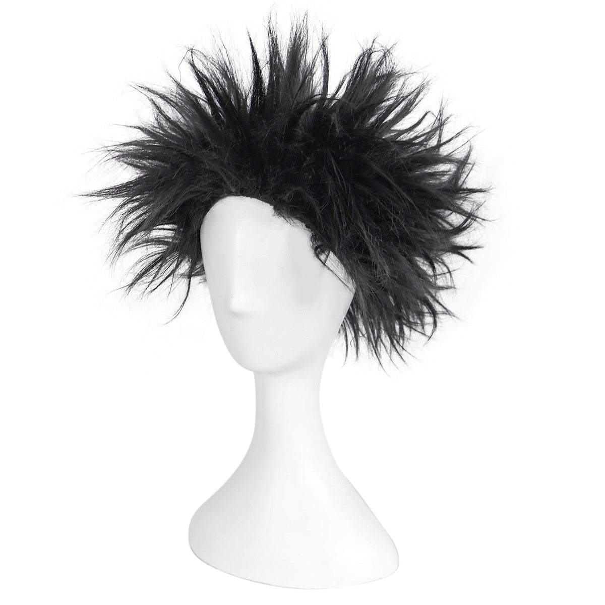 Beggar wig universal performance synthetic wig for man and women funny madman cosplay wig, messy madman wig, wild man wig