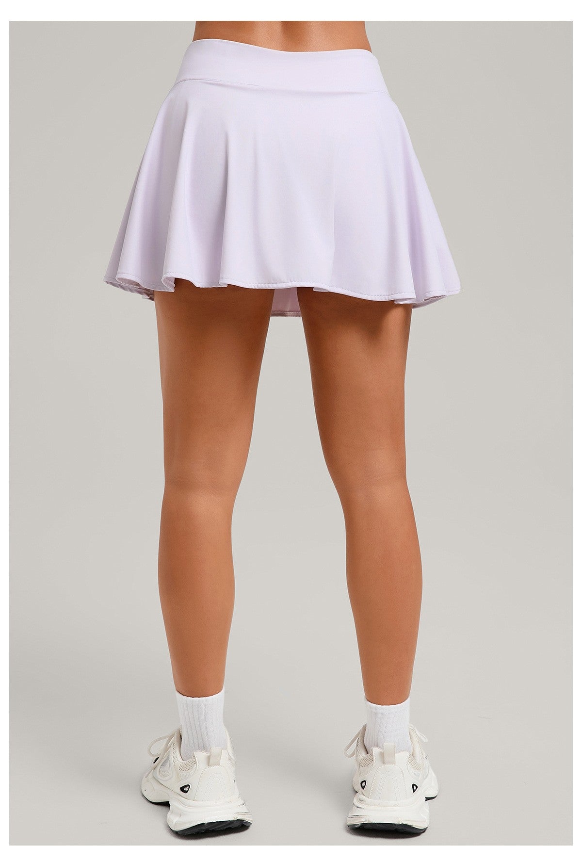 Women's Sports High Waisted Short Skirt Comfortable Breathable Belt Safety Pants and Pocket Tennis Workout Yoga Golf Mini Skirt