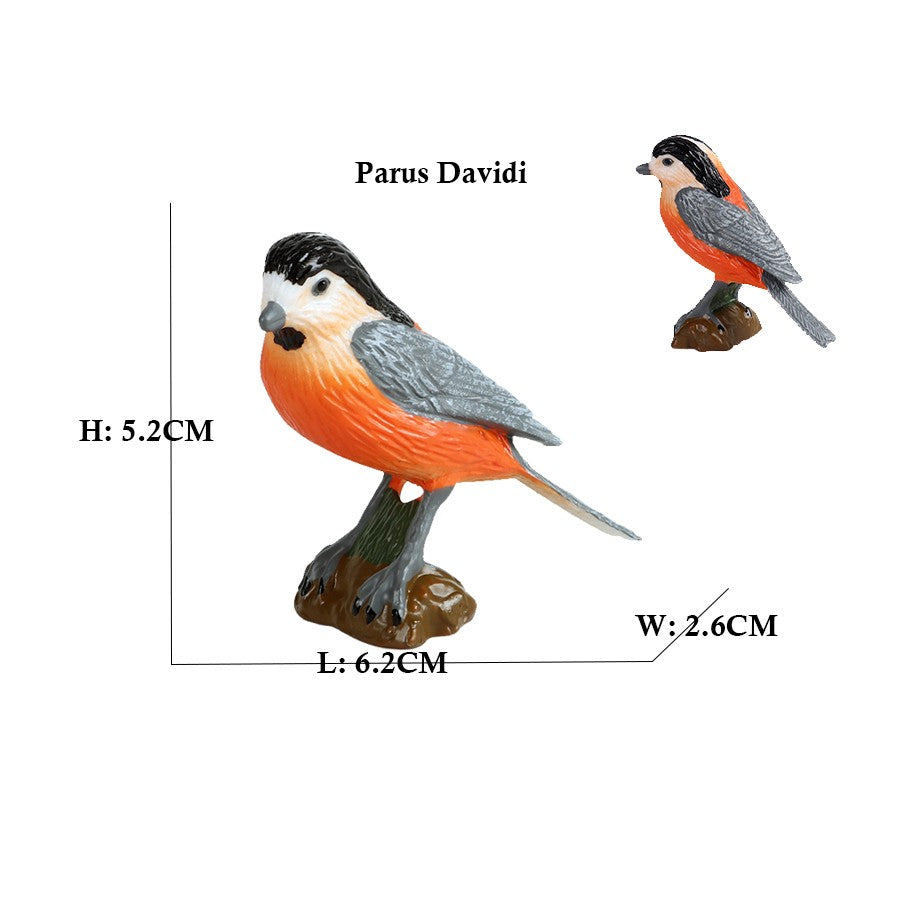 Owl Flamingo Turkey Toucan Seahawk Model Animal Figurines Plastic Bird Toy Action Figure Jungle Adventures Kids Gifts Forest zoo
