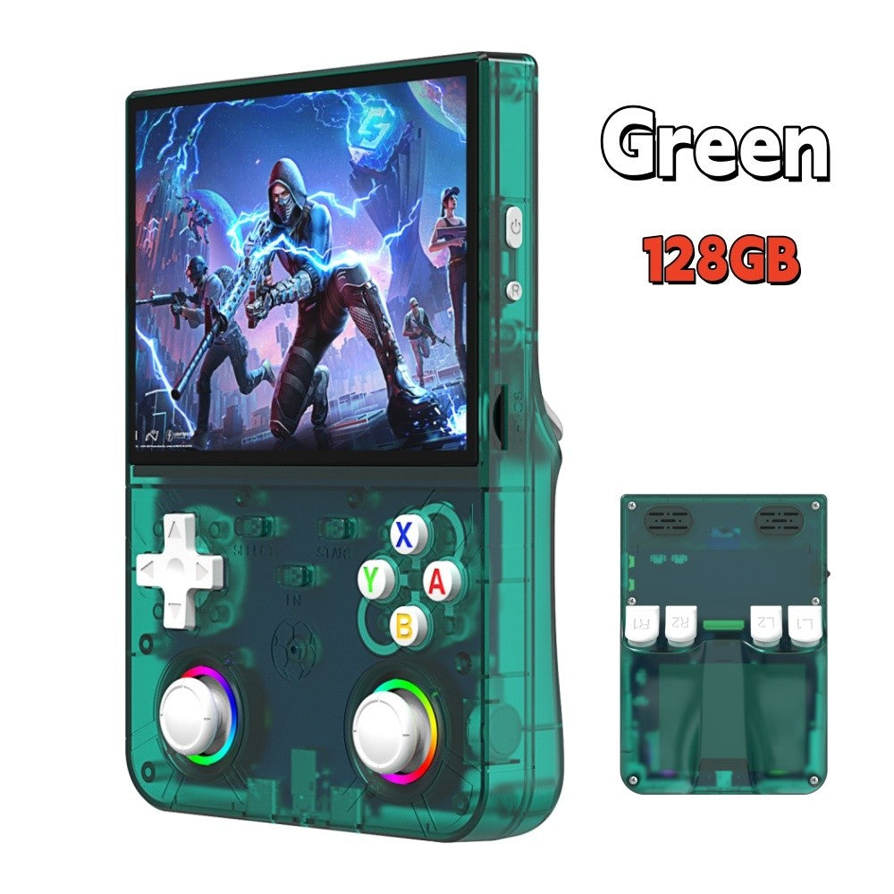 R36 Ultra X Retro Handheld Game Player Open Source Linux System 4.5" Screen Hall Effect Emulator Wireless Gamepad Game Console