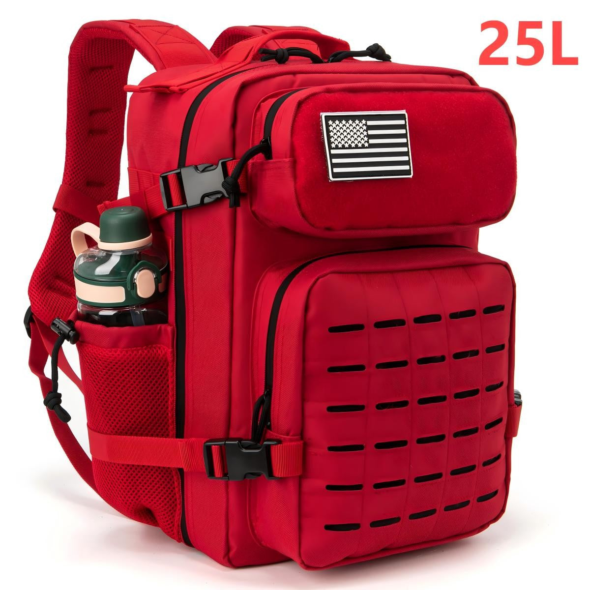 25L/45L Men's and Women's Tactical Backpacks , Outdoor Activities, Small School Backpacks with Water Bottle Holder