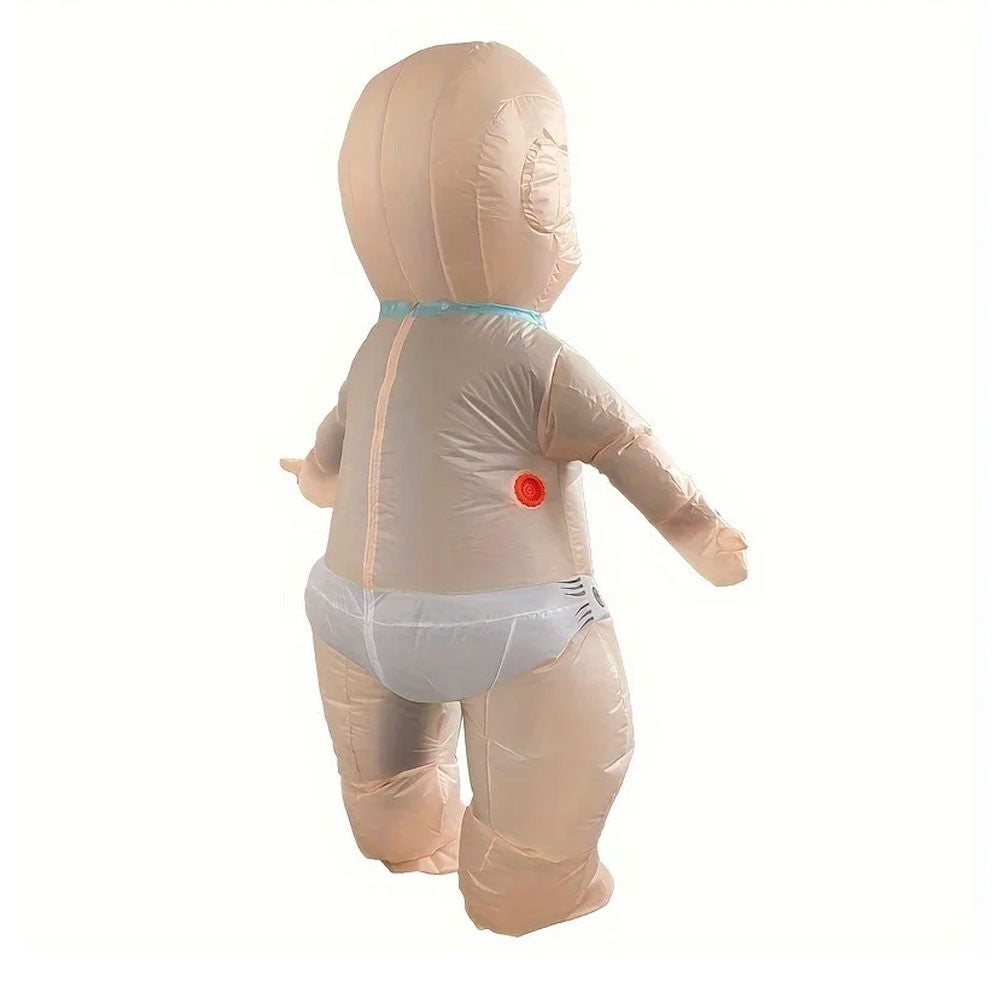 Halloween Inflatable Baby Costume Cute Giant Monster Theme Carnival and Role Playing Parties Heights From 59 Ft To 74 Ft