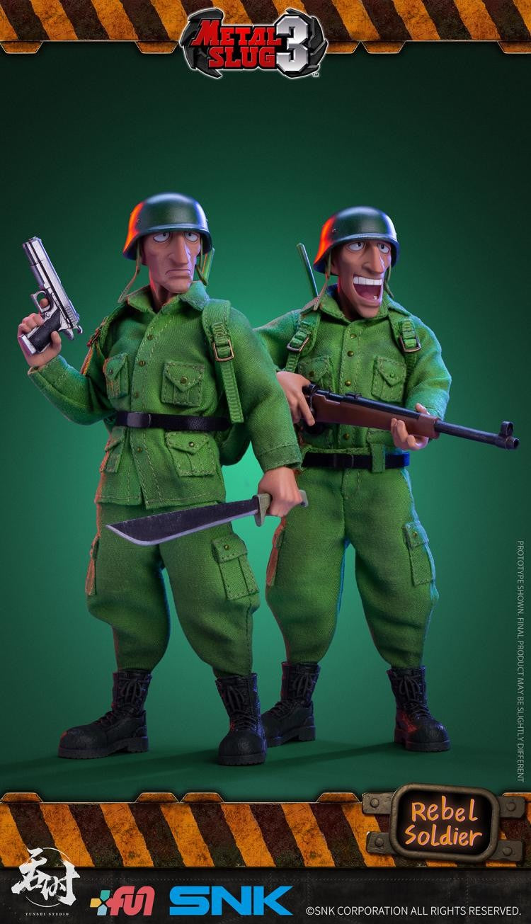 ?IN STOCK?TUNSHI Studio Original SNK Model Official Metal Slug 3 Marco Tarma Clark Still RALF JONES Rebel Soldier 1/12 Mecha Toy