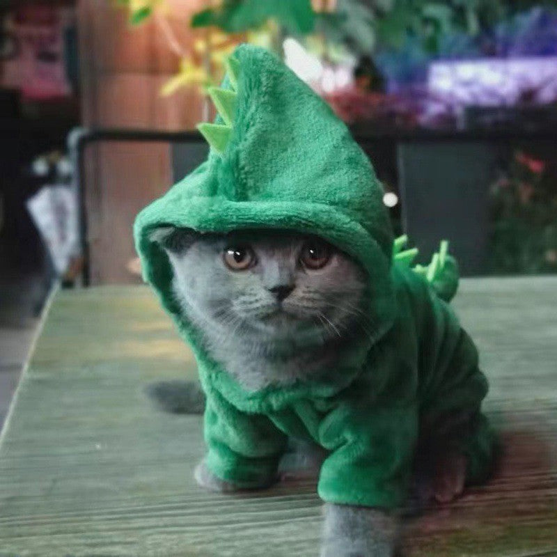 Winter Dog Clothes Warm Fleece Pet Dogs Hoodies Pet Clothes for Small Dogs Chihuahua Puppy Cats Jacket Coat Dog Jumpsuit Costume