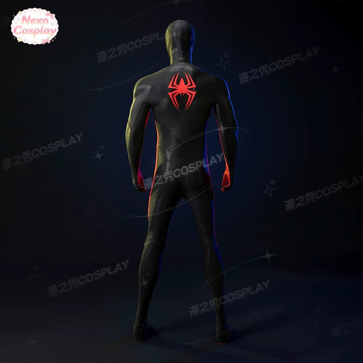 MR Miles Morales Cosplay Costume Anime Party Uniform Hallowen Play Role Clothes Clothing NexoCosplay