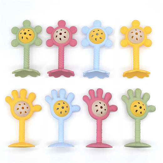 Baby baby toys Montessori rattles teethers colorful intelligence early education intensive training gadgets toys