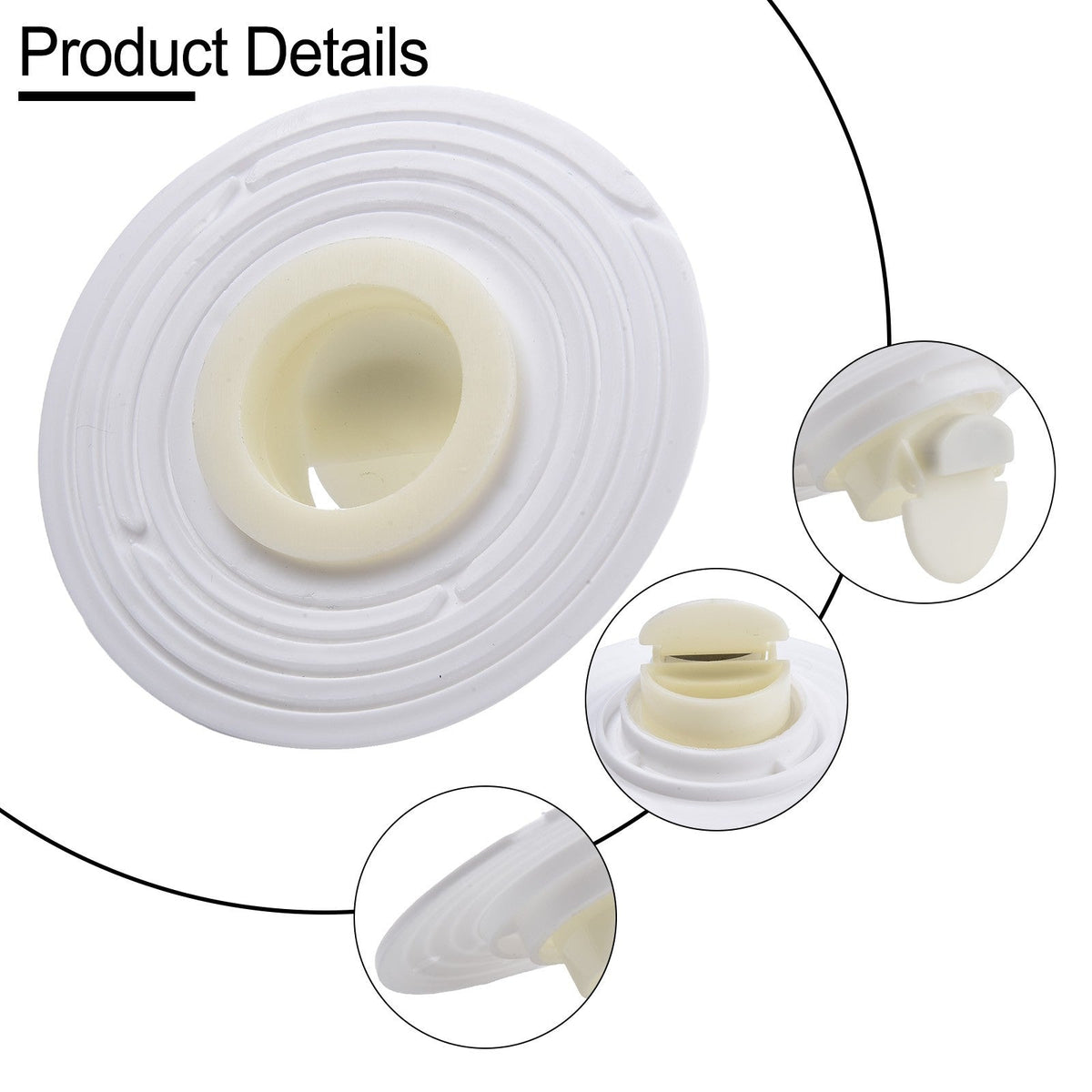 Brass Floor Drain Core Fast Drainage Insect Proof Drain Sink Shower Plug Backflow Preventer Valve Bathroom Accessories