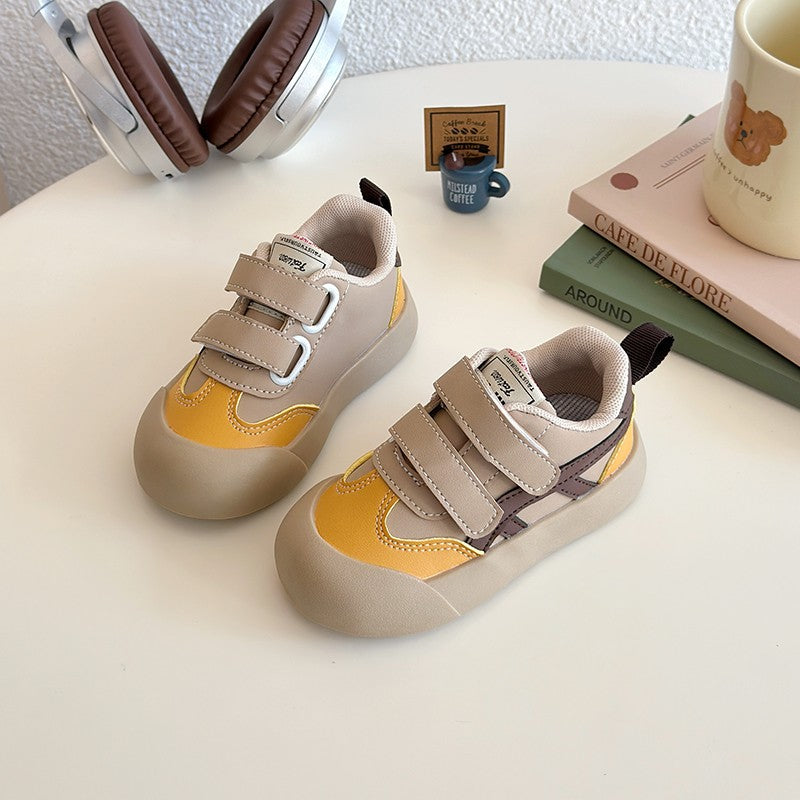 Children's Forrest Gump Shoes Four Seasons Green Boys Girls Walking Shoes 2-8 Years Old Waterproof Non-slip Kids Baby Sneakers