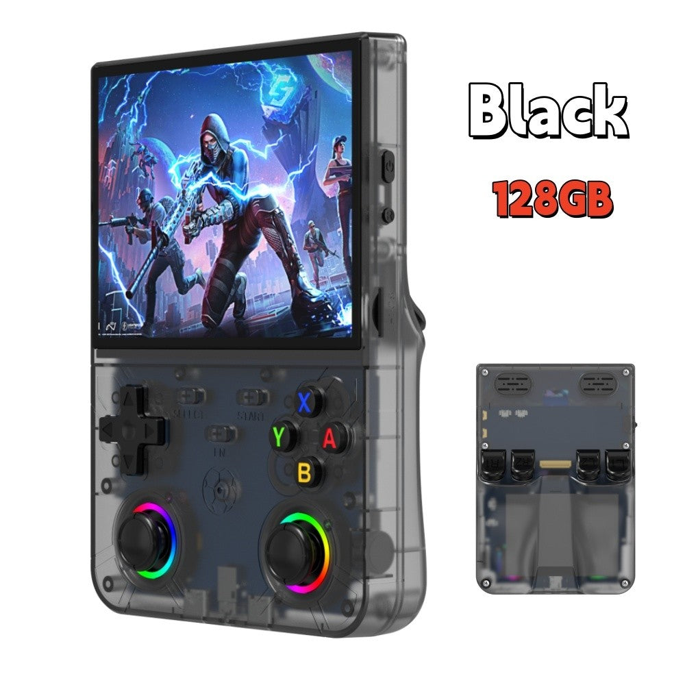 R36 Ultra X Retro Handheld Game Player Open Source Linux System 4.5" Screen Hall Effect Emulator Wireless Gamepad Game Console