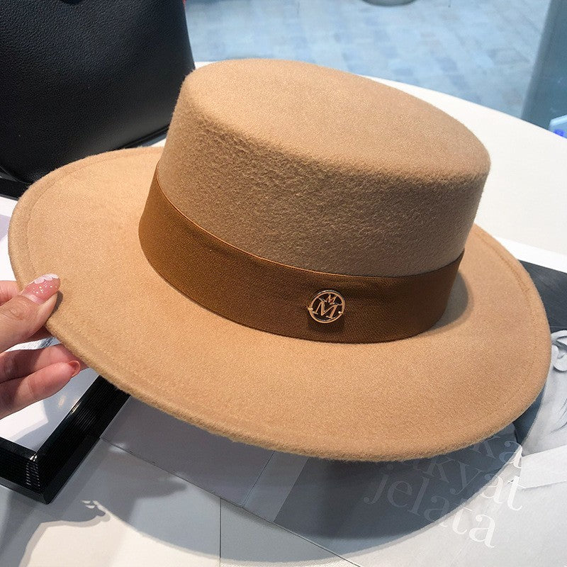 spring autumn fashion beach 2025 Women's hat fedoras elegant chapel Men's panama hat fascinator Wedding picture felt Bowler new