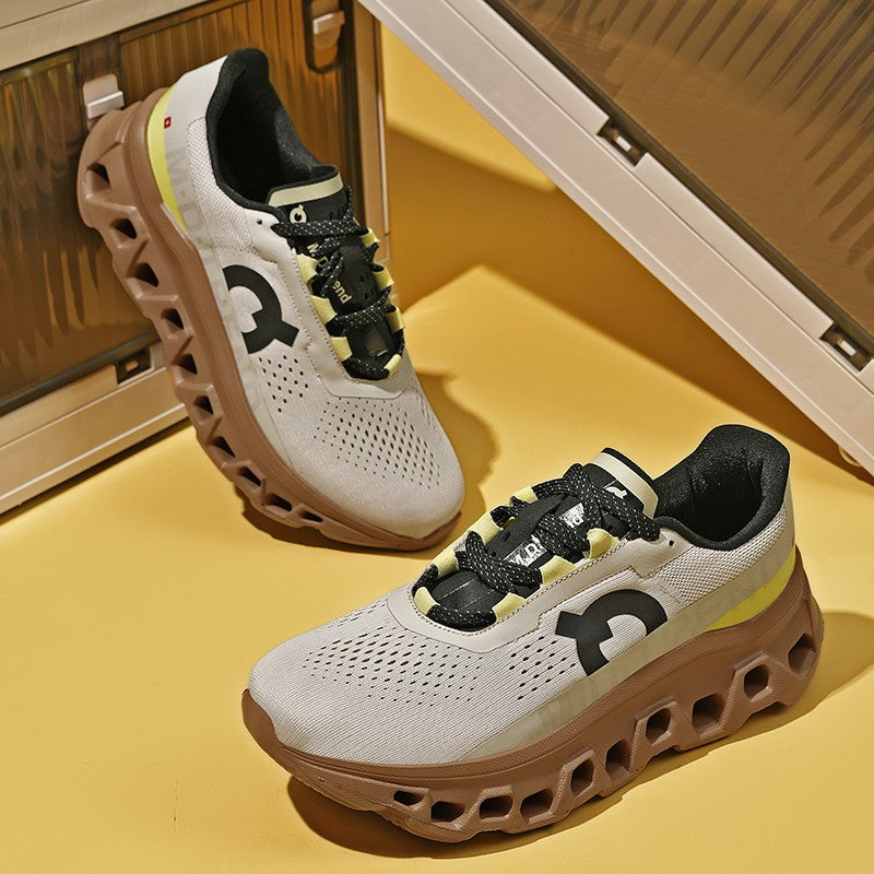 Marathon Men Sports Running Shoes Air Cushion Breathable Lightweight Male Comfortable Athletic Casual Sneakers Hiking Outdoor
