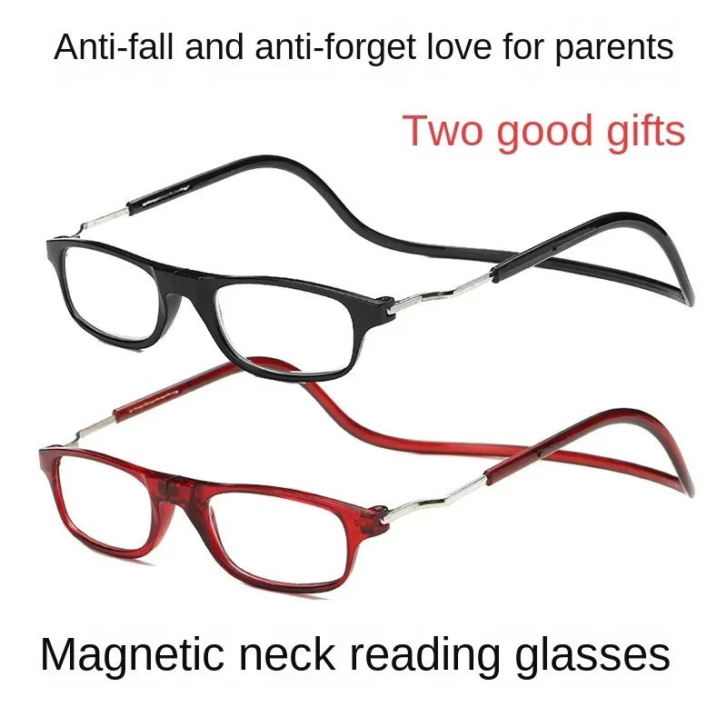 New Ultralight Reading Glasses Menr Reading Glasses Hanging Stretch Women Anti-fatigue Presbyopia Unise Glasses Diopter +1.0+4.0