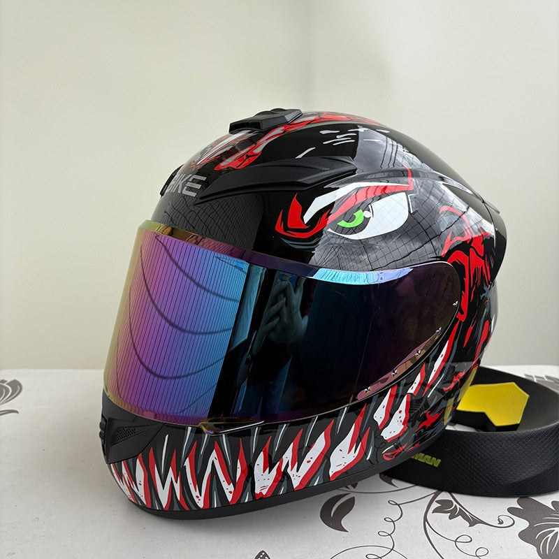 Full Face Motorcycle Helmet Men Women DOT Winter Safety Anti-Fog Waterproof Riding Motorbike Helmet Casco Motocross
