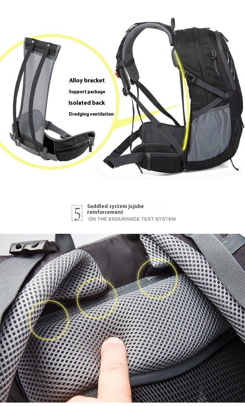 Hiking Backpacks Outdoor Waterproof Men and Women Mountaineering Travel Sports Backpack Large Capacity Camping Bag
