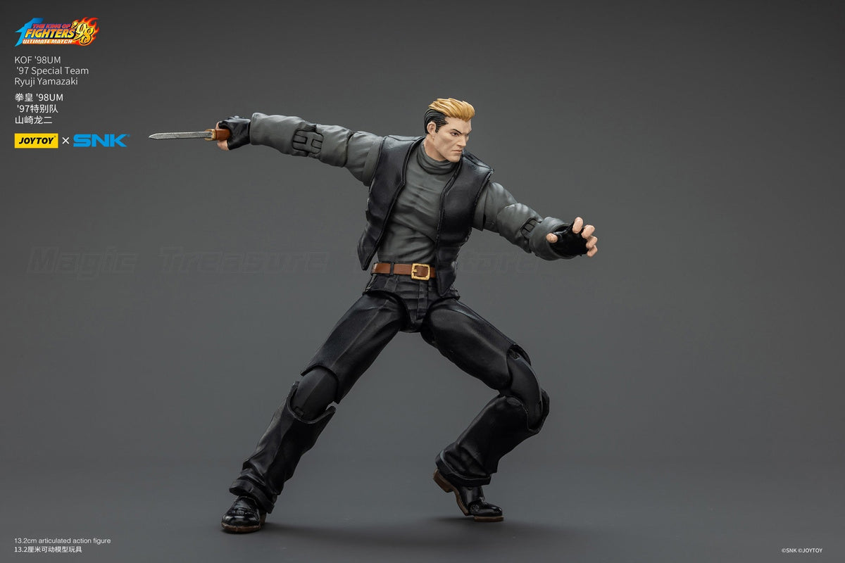 ?Pre-sale?Original JOYTOY 1/18 Action Figure SNK KOF '98UM '97 Special Team Ryuji Yamazaki Toy Gift