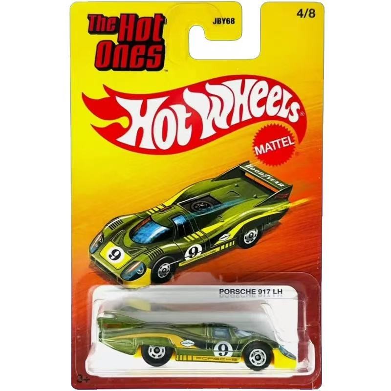 2026 Mattel New Hot Wheels Retro Super Hot Porsche 917 Volkswagen T1 Datsun Ford Gt Alloy Car Model Die-Cast Toy Car Birthday Holiday Gift Jby68