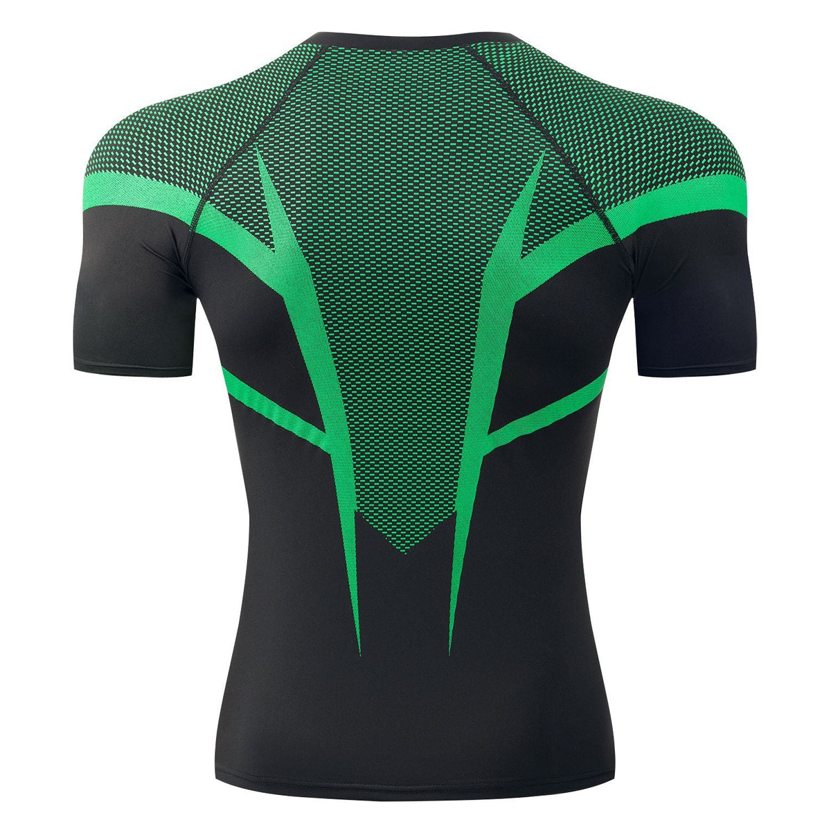 Men's Gym Compression Running Shirt Tight Short Sleeve Sports T-Shirt Fitness Training Workout Breathable Homme Athletic Shirt