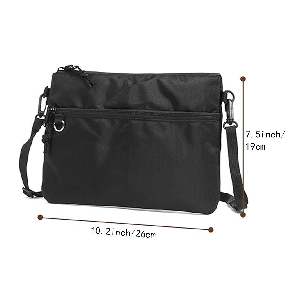 Nylon Chest Pack Cellphone Pouch Crossbody Bag Shoulder Bag Messenger Bag Sports Bag Casual Running Cycling Sling Bag Good