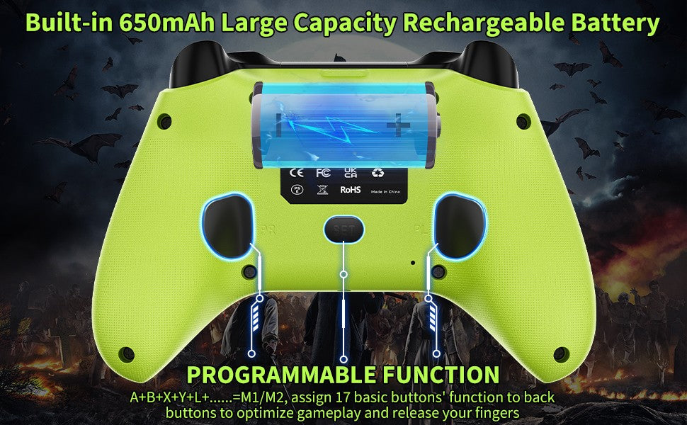 Wireless Gamepad For Xbox One/Xbox Series X/S/ Xbox Controller With Six-Axis Gyro Turbo Function Game Consoles Joystick