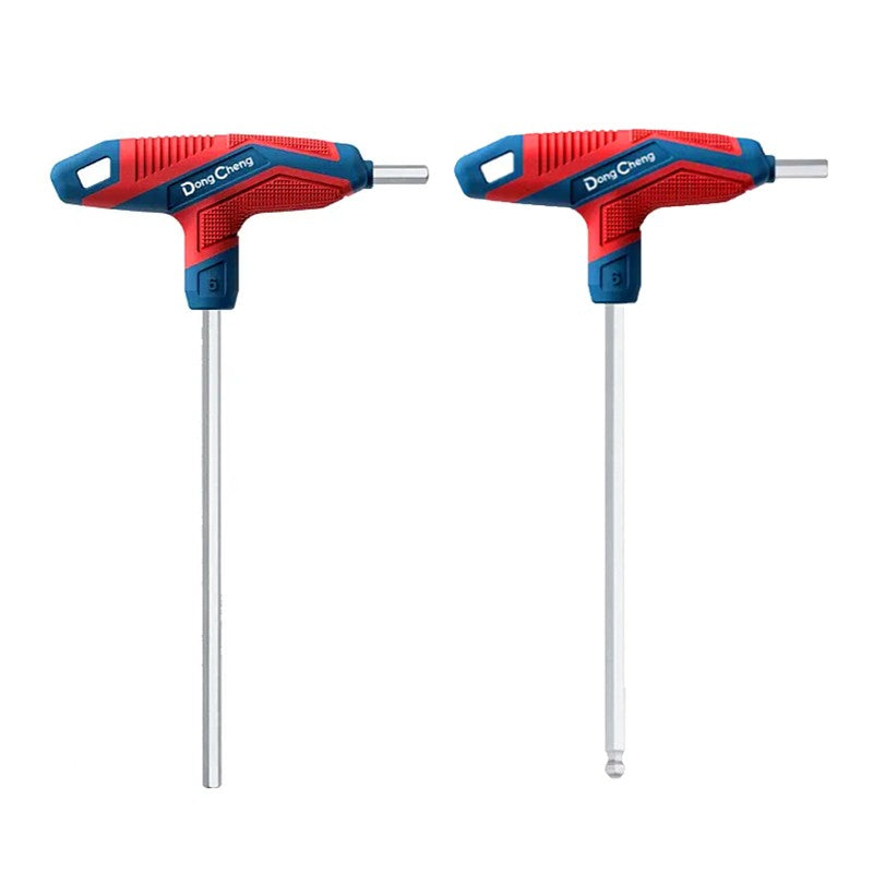 T-Handle Hex key allen wrench falt Ball/Flat head metric 2/2.5/3/4/5/6/8/10mm Home Auto Bike Repair Hand Tool Screwdriver