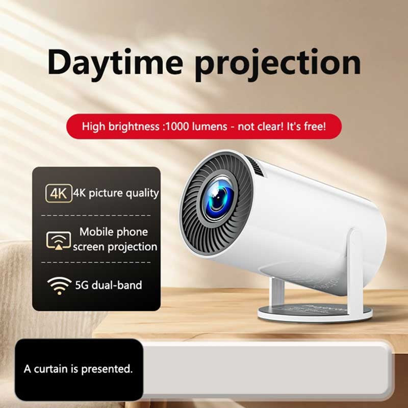 Oneplus Projector HY300 Pro 4K Android 11 Dual Wifi6 290ANSI Allwinner H713 BT5.0 1080P 1280*720P Home Cinema Outdoor Projetor