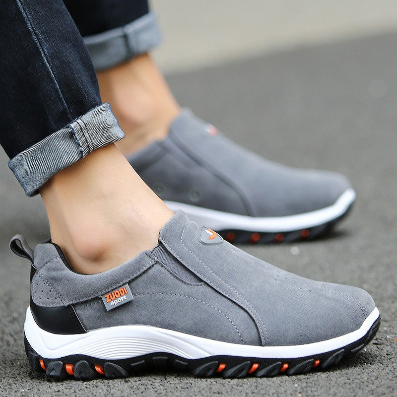 New Men's Casual Sneakers Outdoor Ultra-Lightweight Casual Shoes Large Size Men's Shoes One-Piece Design for Quick and Easy Wear