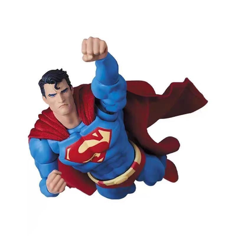 In Stock Ct Toys Superman Mafex 117 Comic Hush Justice League Articulated Dc Superman Hush Anime Action Figure Model Toys
