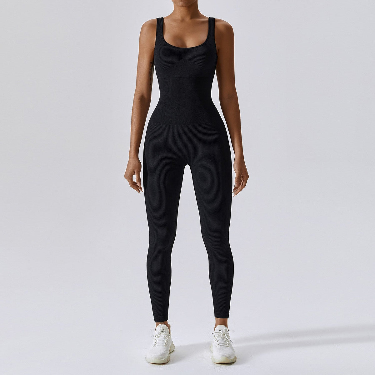 Spring Seamless One-Piece Yoga Suit Dance Belly Tightening Fitness Workout Set Stretch Bodysuit Gym Clothes Push Up Sportswear