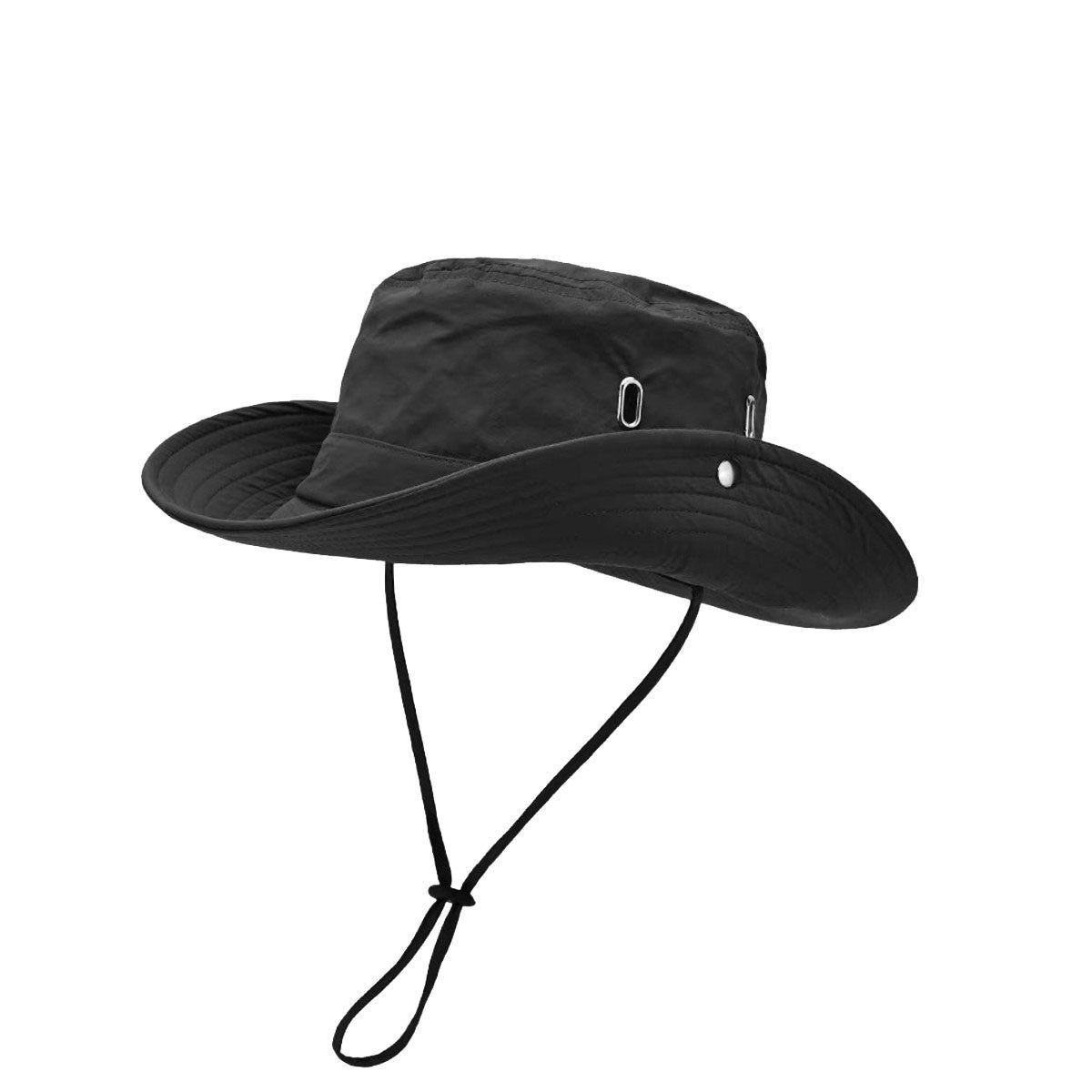Men Silver Porosity of Quick Drying Material Bucket Hats Fishermen Caps Outdoor Casual Cap Men Sunscreen Hat Adventure Hat