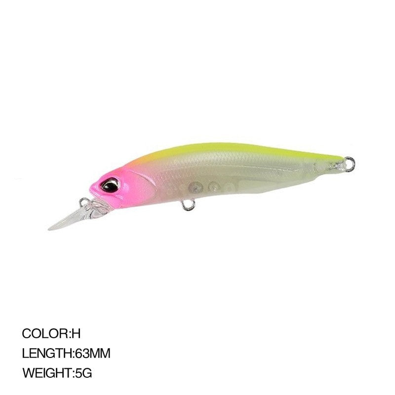 77mm 63mm Minnow Fishing Lure Wobbler Rozante 77SP Long Cast Hover Swaying Lure Jerkbait Artificial Bait Culter Alburnus Bait