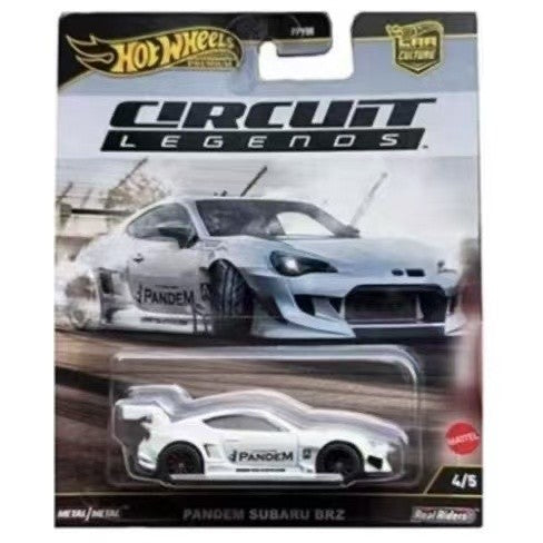 Genuine Hot Wheels Car Culture Series Ferrari Porsche Mustang Subaru 2025 K Case (Mix 5) Circuit Legends Premium 1:64 Car Gift