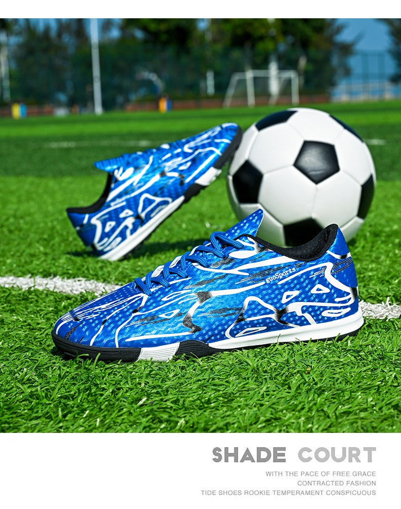 Unisex Youth Soccer Cleats Lightweight Football Shoes for Match Training Enhanced Grip Durable FG TF Comfortable Breathable