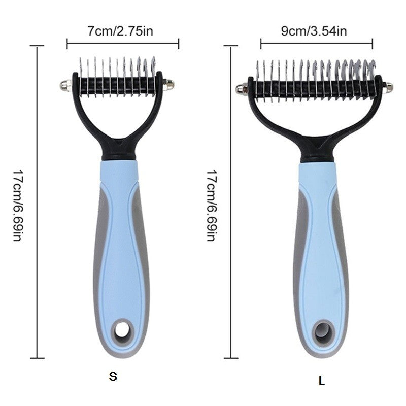 Dog Brush Pet Hair Remover Professional Pet Shedding Brush for Dogs Cats Pet Fur Knot Cutter Cat Comb Brushes Dog Accessories