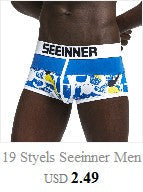 BS 4PC/LOT Men Briefs Sexy Underwear Male Underpants Men's Sexy Breathable Brief Pants Comfortable Men Briefs Underwear Cotton