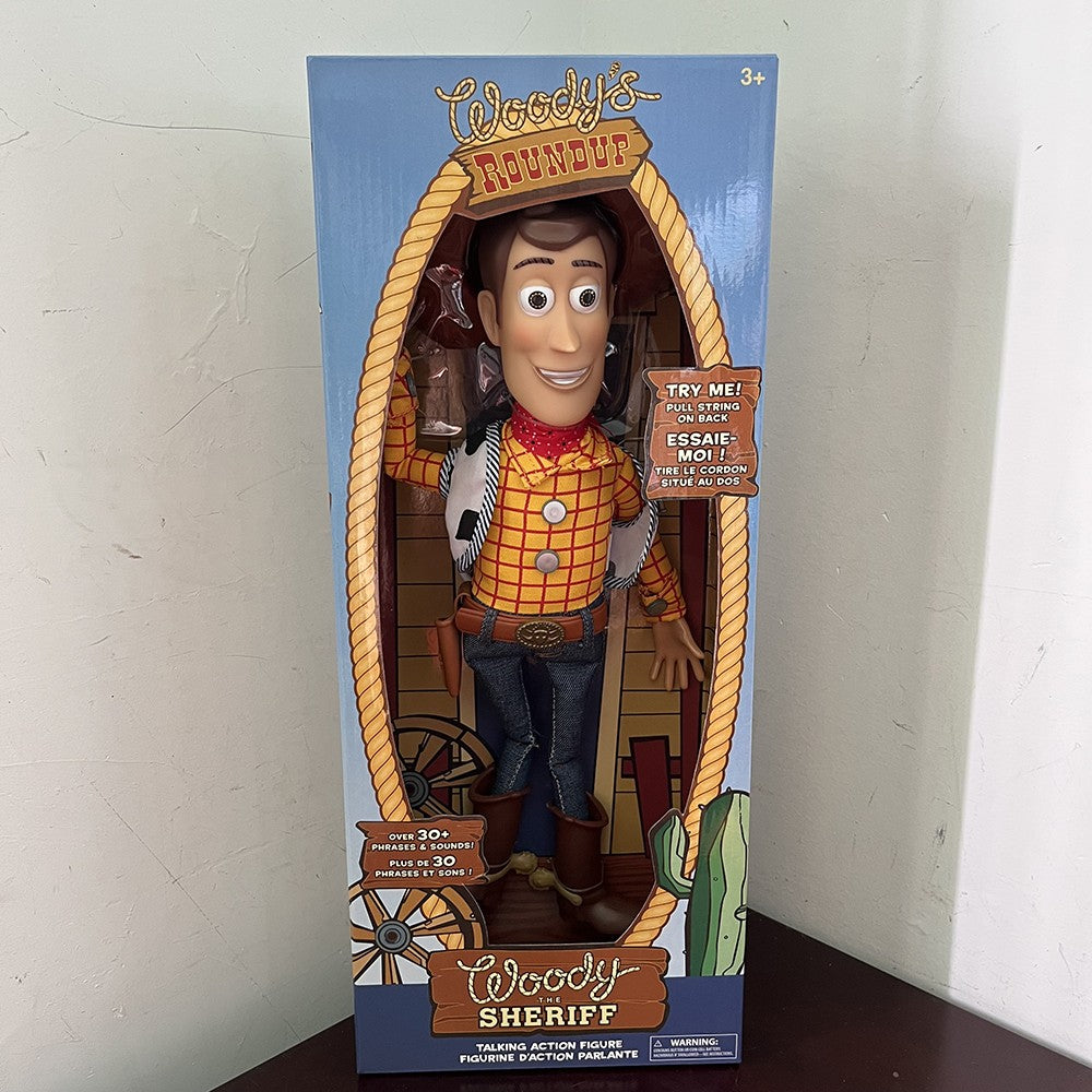 Toy Story 4 Talking Woody Jessie Action Figure Sing Soft Cute Anime Figure Decoration Birthday Model Gift Toys
