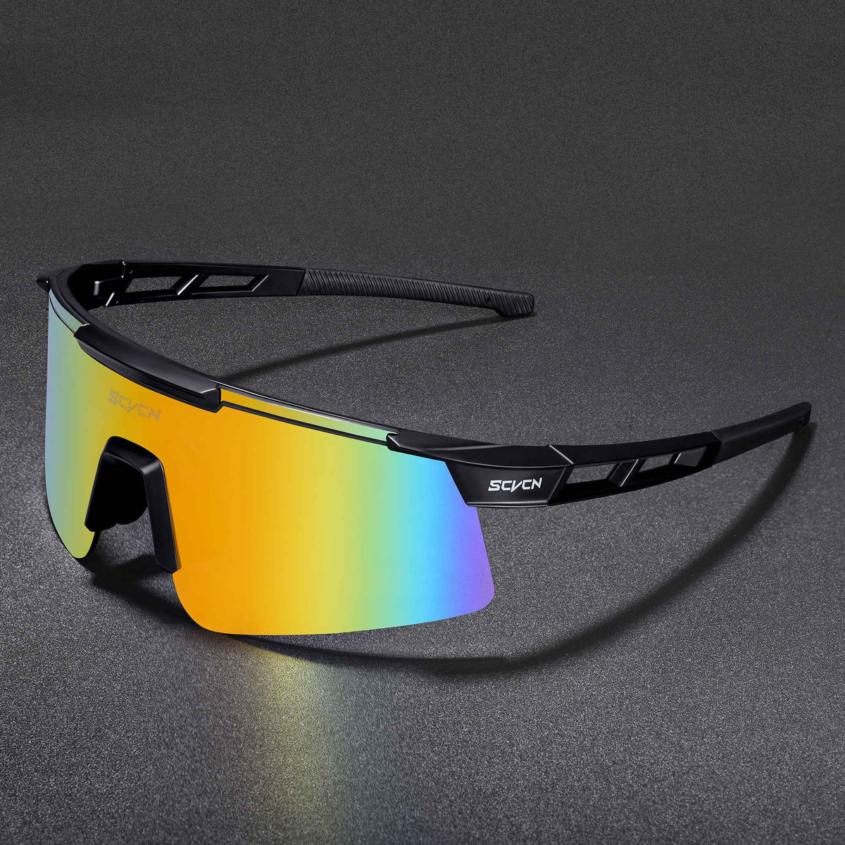 SCVCN New Men Bicycle Sunglasses Women Outdoor Cycling Glasses MTB Driving Bike Eyewear Sports Running Hiking UV400 Goggles