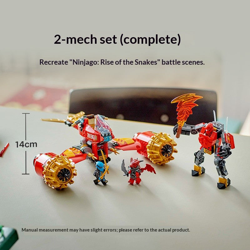 LEGO 71830 Kai's Storm Mech Tank Phantom Ninja Series Toys Children's Building Blocks for Birthday and Christmas Gifts