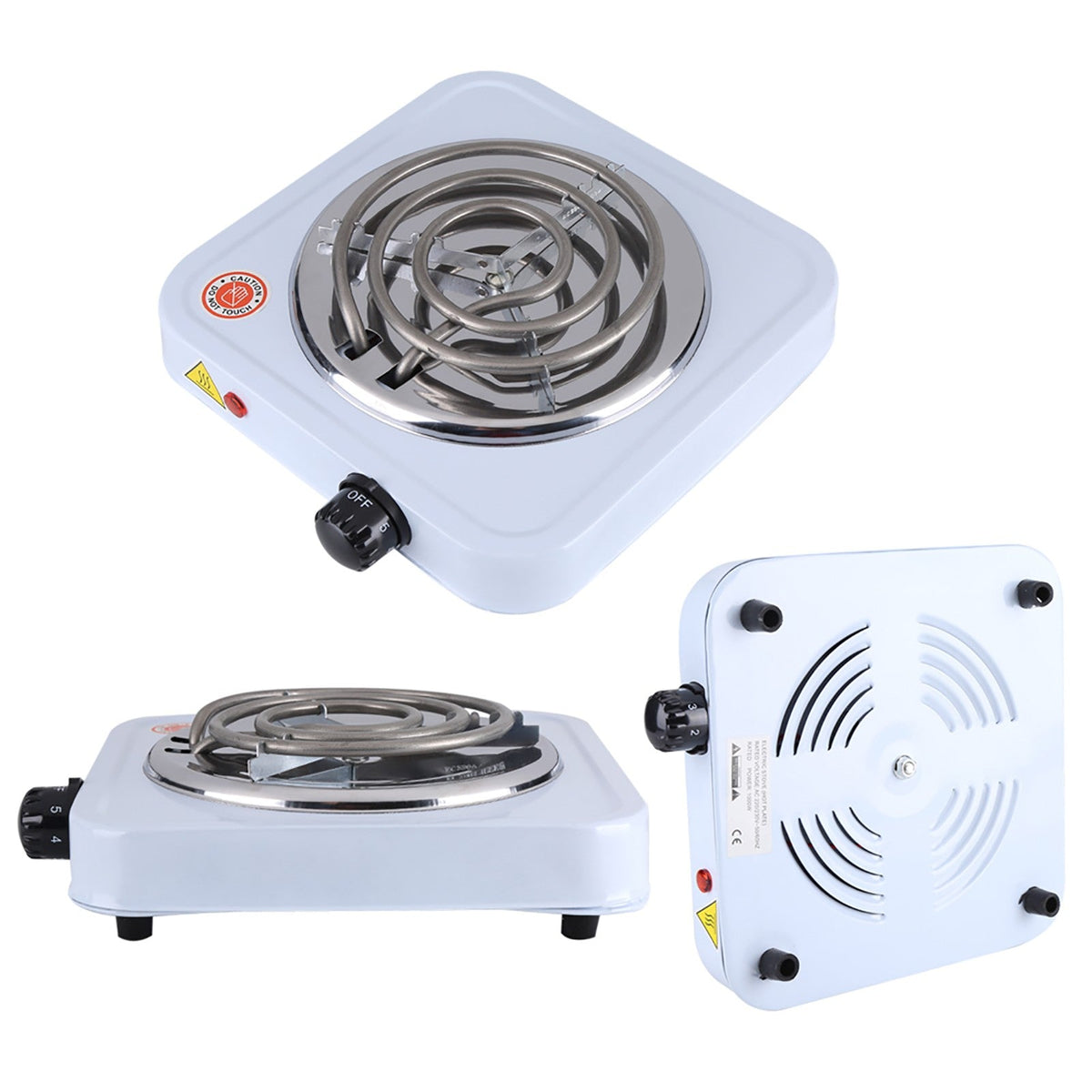 1000W Electric Stove Burner Kitchen Coffee Heater Hotplate Cooking Appliances EU Plug 220V