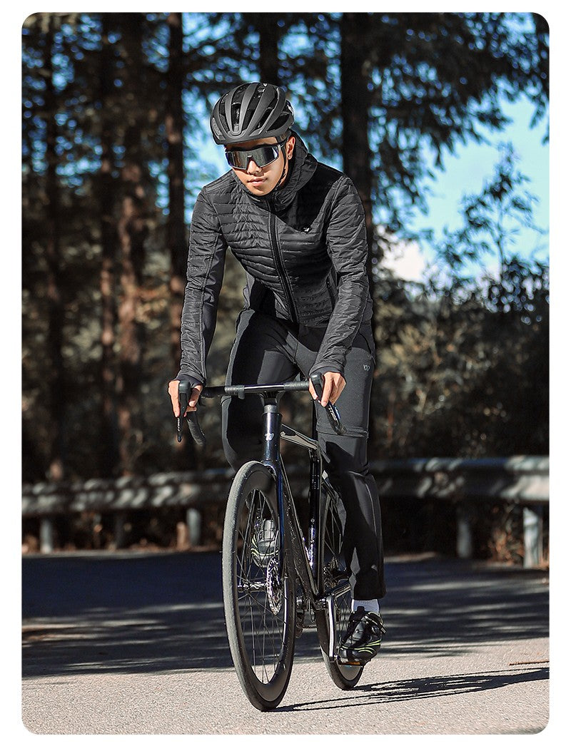 WEST BIKING Cycling Jacket Men Coats Winter Thermal Fleece Windbreaker MTB Bicycle Clothing Motorcycle Bike Jackets 0?-15?
