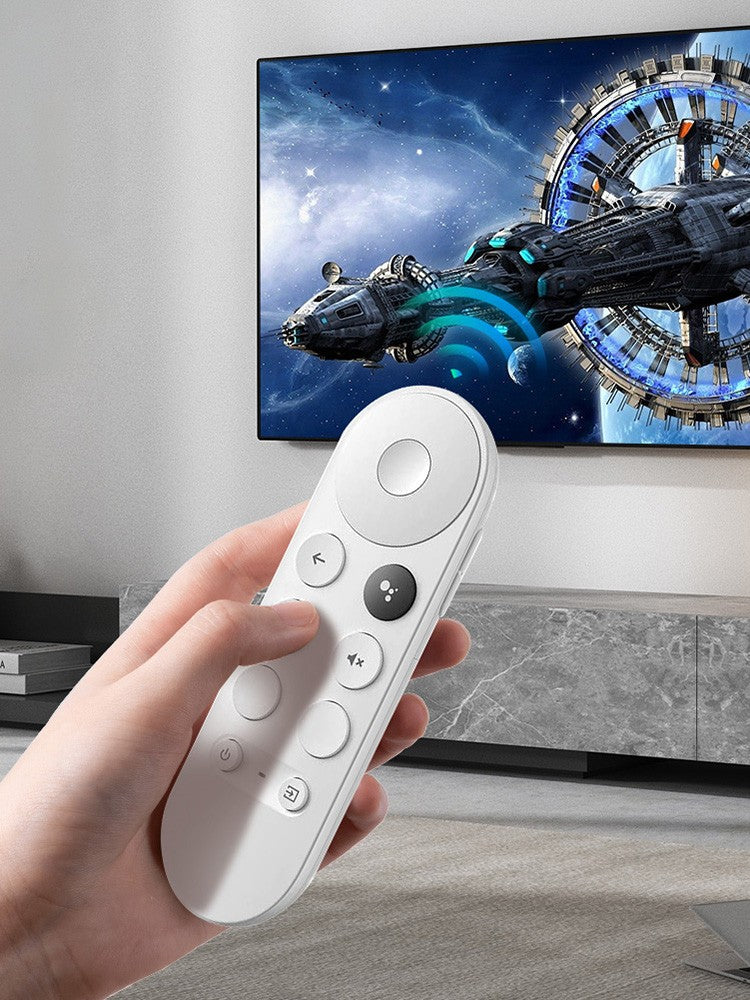 G9N9N Remote Control Bluetooth-Compatible Voice Universal Remote Control Remote Controller for Google TV Chromecast 4K Snow