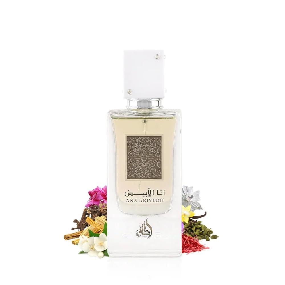 Lattafa perfume Ana Abiyedh Unisex eau de toilette spray, 2 oz