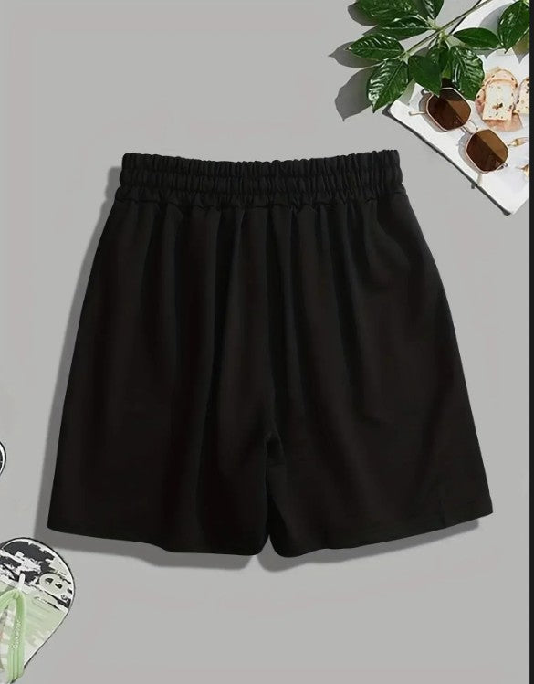 American Retro Shorts Loose Casual Wide-leg Sports Style Women's Shorts Summer New Men's and Women's Streetwear