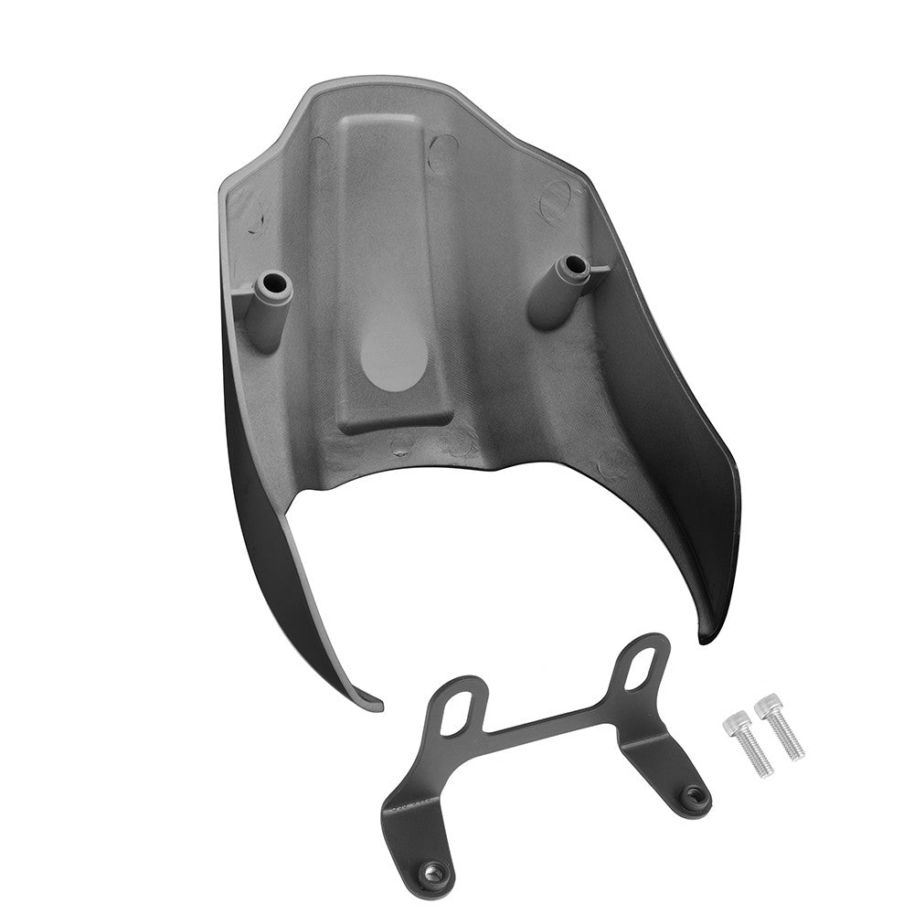 GLOSS BLACK SHORT HEADLIGHT FARING COVER FOR HARLEY SOFTAIL STREET BOB FXBB 2018-2023