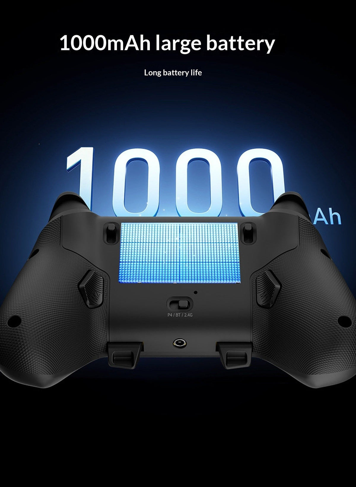 AceGamer D4 Wireless Gaming Controller Symmetric Bluetooth 2 4G Custom Js13pro Joystick for PS4/Pc/Steam/Switch2 Fps Gamers Gift