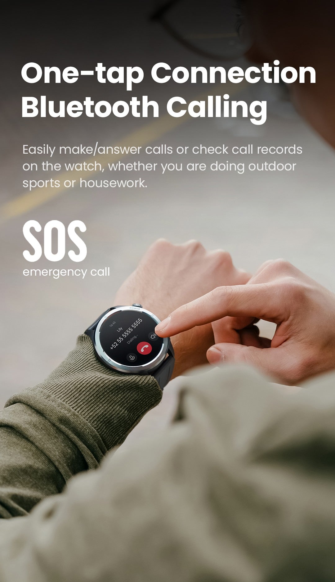 HAYLOU Solar Neo Smart Watch 1.53'' HD Display 24H Health Monitoring Bluetooth Call Smartwatch Men Women Smart Sport Watchs