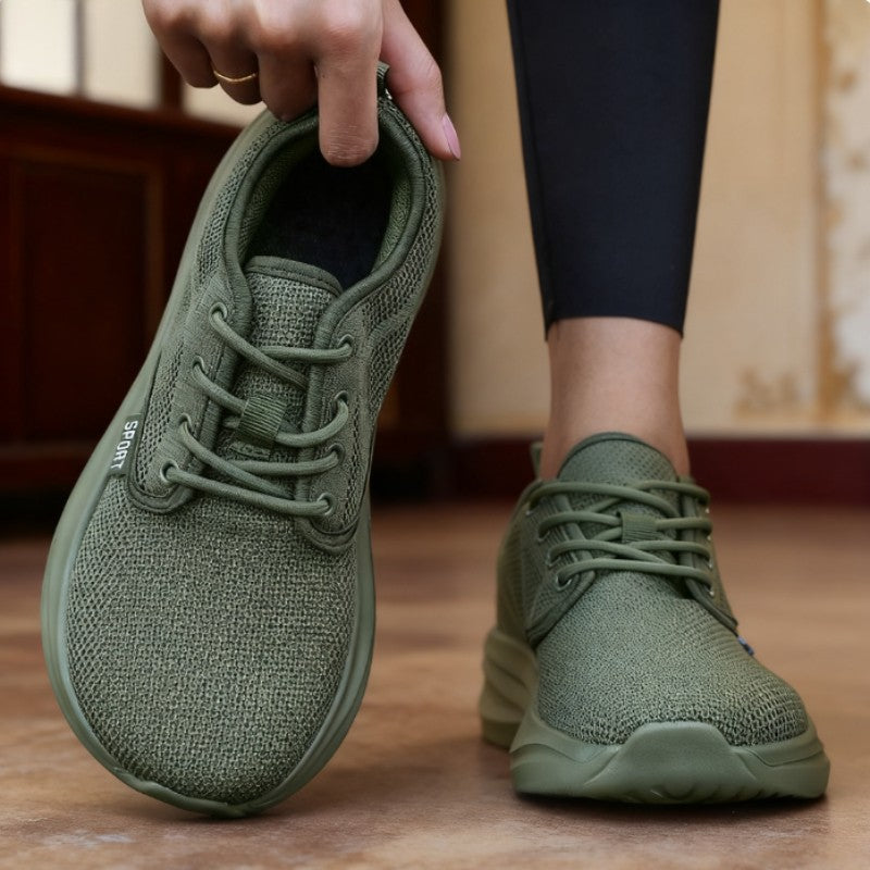 Wide Shoes Anti Slip Lightweight Breathable Running Shoes Wide Toe Barefoot Fashionable Comfortable Canvas Flat Board Sneakers