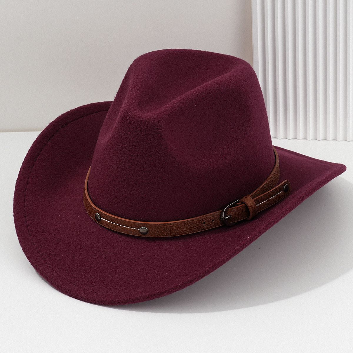 Wool Fedora Hat For Women Men Winter Autumn Fashion Church Jazz Hats Viking British Flat Brim Felt Hat Outdoor Casual Fedoras