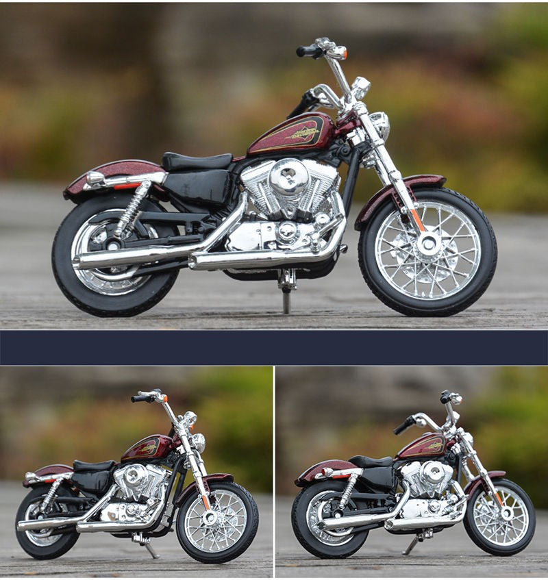Maisto 1:18 Harley XL 1200V Seventy-Two Alloy Motorcycle Model Diecasts Metal Street Motorcycle Model Simulation Childrens Gifts